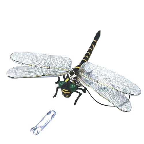 Djowyh Libellenmodell Realistische Libellen-Figur Libellen PVC Libellen Anhänger Tasche Dekoration, Realistische Libellen-Figur, Simuliertes Libellen Artefaktmodell Djowyh Libellenmodell Realistische Libellen-Figur Libellen PVC Libellen Anhänger Tasche Dekoration, Realistische Libellen-Figur, Simuliertes Libellen Artefaktmodell von Djowyh
