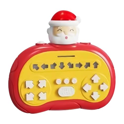 Djowyh Quick Press Game Toy, Music Rhythmus Game Machine | Handheld -Reise -Rhythmusspiel mit Leichter Musik - Konsolen -Puzzle, Stressabbau Bildungsspielzeug zum Geburtstag und Urlaub von Djowyh