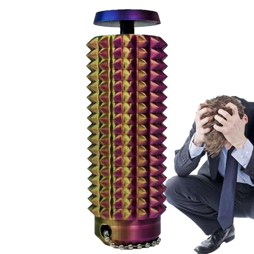 Fidget Spielzeug & Fingermassagegerät - Spiky Grippie Schlüsselanhänger Akupressur Massagestab - Stressabbau & Fokushilfe Bei ADHS, Sensorik Spielzeug Für Erwachsene Fidget Spielzeug & Fingermassagegerät - Spiky Grippie Schlüsselanhänger Akupressur Massagestab - Stressabbau & Fokushilfe Bei ADHS, Sensorik Spielzeug Für Erwachsene von Djowyh
