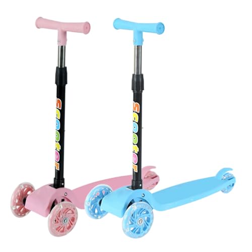 Scooter Kinder Roller, Der Sichere Premium Dreiradscooter Mit Leuchtenden, Faltbarer Höhenverstellbarer KinderRoller, Leicht Belastbarkeit, Ab Kleinkind Junge Mädchen Scooter Kinder Roller, Der Sichere Premium Dreiradscooter Mit Leuchtenden, Faltbarer Höhenverstellbarer KinderRoller, Leicht Belastbarkeit, Ab Kleinkind Junge Mädchen von Djowyh