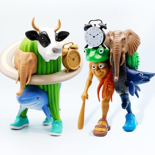 Dlishka Italian Brainrot Figuren,Lustige Tralalero Tralala Spielzeugfiguren FüR Kinder & Erwachsene,Shark,AFFE & Mehr, Gaming-Fans Ab 6 Jahren. (2PCS) von Dlishka