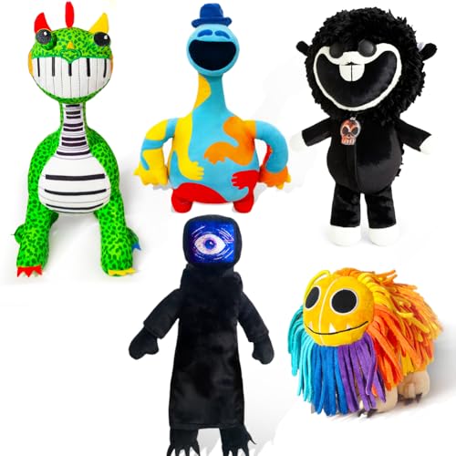 Dlishka Smiling Chapter 4 Critter PlüSchtier,10 Zoll Weiches PlüSchtier FüR Kinder & Spielefans5 6 7 8 9 10+Alt,Niedliches Vom Spiel Inspiriertes PlüSchtier,Sammelbares Geschenk FüR Halloween (5PCS) von Dlishka