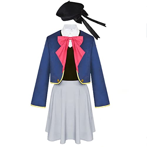 Dmspace Oshi no Ko Cosplay Kostüm Anime Arima kana Rollenspiel Uniform Kleid Full Set Halloween Outfits Karneval Party Cosplay Kostüme Erwachsene Bühnenauftritt Kostüm Geschenke Für Fans von Dmspace