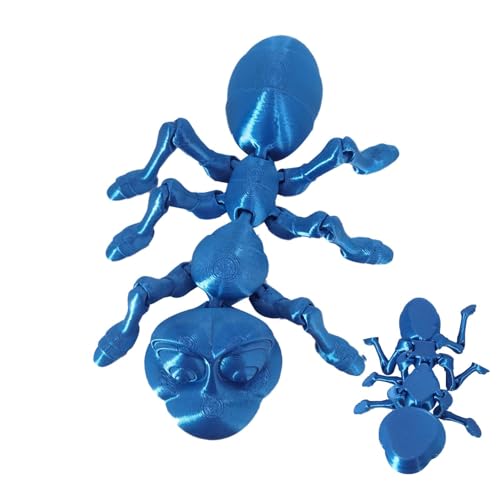 3D-gedruckte Tiere, 3D-gedrucktes bewegliches Spielzeug | Mit beweglichen Gelenken, tierisches Fidget-Frosch-Schreibtischspielzeug für Kinder - Zappelspielzeug für Erwachsene, eigenständiges beweglich von Dmuzsoih
