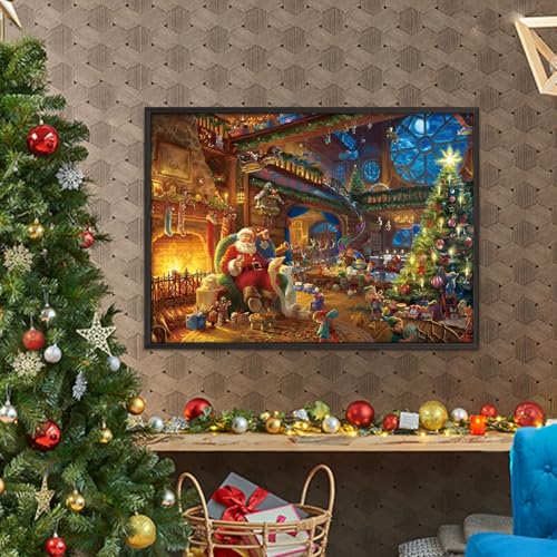Dmuzsoih 2025 Weihnachts Adventskalender, 24 Puzzle Countdown Kalender für Weihnachten, Lustiges Interaktives Spielzeug für Saisonale Reisen Klassenraum von Dmuzsoih