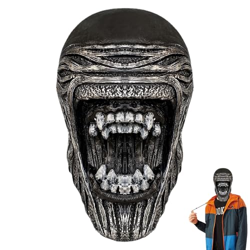 Dmuzsoih Halloween Grusel Maskerade - Horror Maskerade Kostüm Für Cosplay Party | Schaurige Rollenspiel Requisiten Für Cosplay Veranstaltung Feier Karneval Kostümierung Dmuzsoih Halloween Grusel Maskerade - Horror Maskerade Kostüm Für Cosplay Party | Schaurige Rollenspiel Requisiten Für Cosplay Veranstaltung Feier Karneval Kostümierung von Dmuzsoih