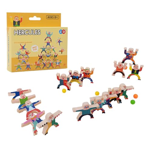 Dmuzsoih Stapelblöcke für Kinder, Stapelspiel für Kinder,Bunte tragbare Mini-Stapelblöcke für Kinderspaß - Spielzeug für die frühe Entwicklung, interaktive pädagogische Blockspiele für Vorschule, von Dmuzsoih