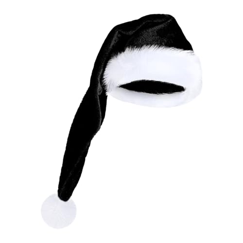 Dmuzsoih Weihnachtsmannhut 75 Cm Lang - Weicher Samt Weihnachtshut Mit Weißer Paspel - Unisex Winter Kopfbekleidung Für Kostümparty Fotostudio Maskerade Bühnenauftritt Dmuzsoih Weihnachtsmannhut 75 Cm Lang - Weicher Samt Weihnachtshut Mit Weißer Paspel - Unisex Winter Kopfbekleidung Für Kostümparty Fotostudio Maskerade Bühnenauftritt von Dmuzsoih
