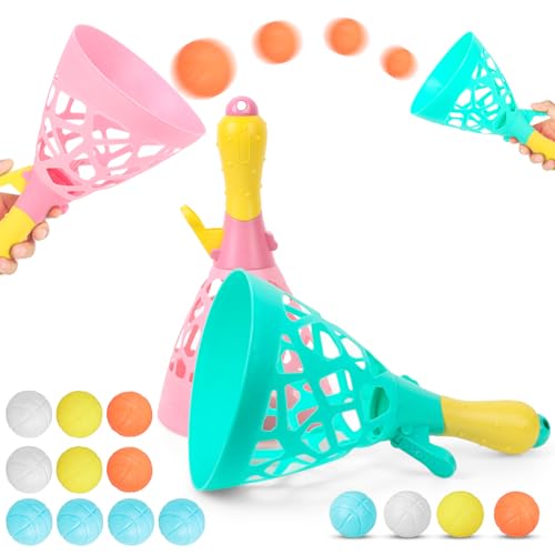 Dncvb 12Pcs Fangballspiel Kinder, Outdoor Spiele für Kinder Catch Ball Set mit 2 Startkörben und 10 Bällen, Fangball-Spiel für Jungen Mädchen, Party, Garten, Innen und Außen Dncvb 12Pcs Fangballspiel Kinder, Outdoor Spiele für Kinder Catch Ball Set mit 2 Startkörben und 10 Bällen, Fangball-Spiel für Jungen Mädchen, Party, Garten, Innen und Außen von Dncvb