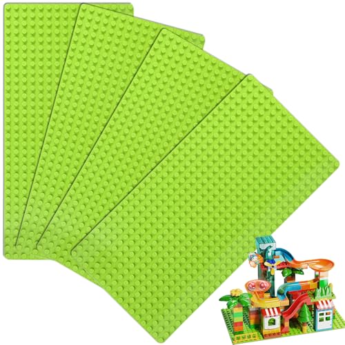Dncvb 4 Stück Bauplatte Kompatibel mit Meisten Marken Bausteine Grundplatte 26 * 13cm Classic Bauplatte mit 16 * 32 Noppen Grün Basic Platten für Kreatives für Kleinkinder, Konstruktionsspielzeug Dncvb 4 Stück Bauplatte Kompatibel mit Meisten Marken Bausteine Grundplatte 26 * 13cm Classic Bauplatte mit 16 * 32 Noppen Grün Basic Platten für Kreatives für Kleinkinder, Konstruktionsspielzeug von Dncvb