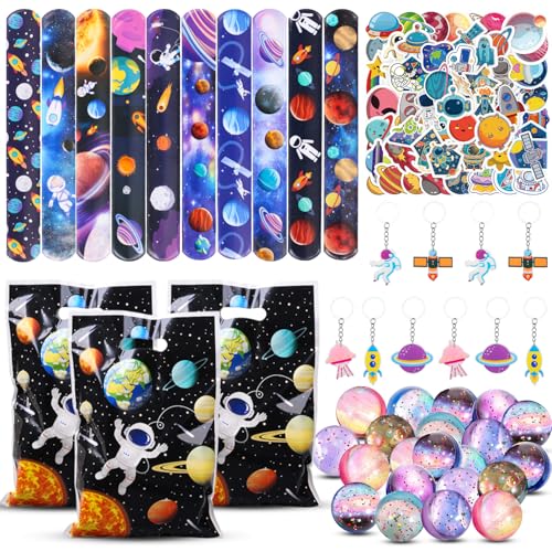 Dncvb 90 Weltraum Kindergeburtstag Mitgebsel, Astronaut Party Mitgebsel mit SchnapparmbäNder, Schlüsselanhänger, Weltraum Sticker Geschenktüte Flummi Gastgeschenke für Jungen Mädchen Geburtstagsdeko Dncvb 90 Weltraum Kindergeburtstag Mitgebsel, Astronaut Party Mitgebsel mit SchnapparmbäNder, Schlüsselanhänger, Weltraum Sticker Geschenktüte Flummi Gastgeschenke für Jungen Mädchen Geburtstagsdeko von Dncvb