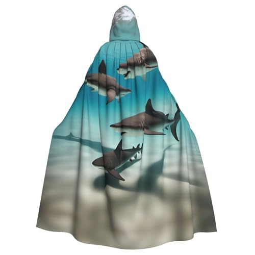 DngSer Fisch in der Tiefsee Kapuzenumhang für Erwachsene - Ideal für Cosplay, Weihnachten, Bühnenkostüme, Maskerade, Halloween, Ostern Karneval DngSer Fisch in der Tiefsee Kapuzenumhang für Erwachsene - Ideal für Cosplay, Weihnachten, Bühnenkostüme, Maskerade, Halloween, Ostern Karneval von DngSer