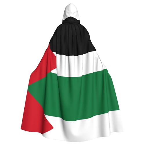 DngSer Flagge des Staates Palästina Kapuzenumhang für Erwachsene - Ideal für Cosplay, Weihnachten, Bühnenkostüme, Maskerade, Halloween, Ostern Karneval DngSer Flagge des Staates Palästina Kapuzenumhang für Erwachsene - Ideal für Cosplay, Weihnachten, Bühnenkostüme, Maskerade, Halloween, Ostern Karneval von DngSer
