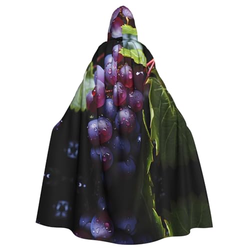 DngSer Fresh Grapes Kapuzenumhang für Erwachsene - Ideal für Cosplay, Weihnachten, Bühnenkostüme, Maskerade, Halloween, Ostern Karneval DngSer Fresh Grapes Kapuzenumhang für Erwachsene - Ideal für Cosplay, Weihnachten, Bühnenkostüme, Maskerade, Halloween, Ostern Karneval von DngSer