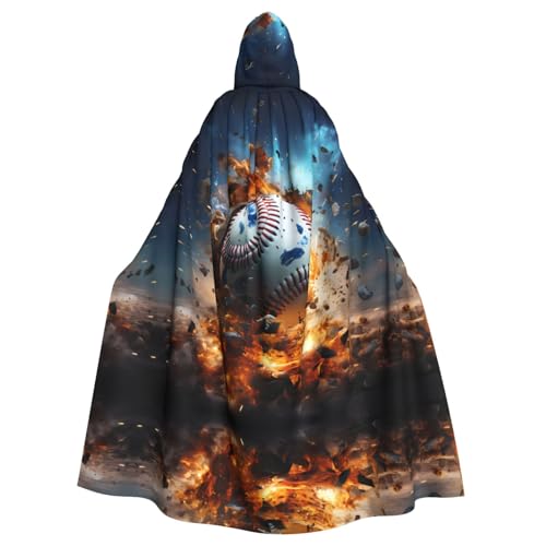 DngSer Hot Baseball Kapuzenumhang für Erwachsene - Ideal für Cosplay, Weihnachten, Bühnenkostüme, Maskerade, Halloween, Ostern Karneval DngSer Hot Baseball Kapuzenumhang für Erwachsene - Ideal für Cosplay, Weihnachten, Bühnenkostüme, Maskerade, Halloween, Ostern Karneval von DngSer