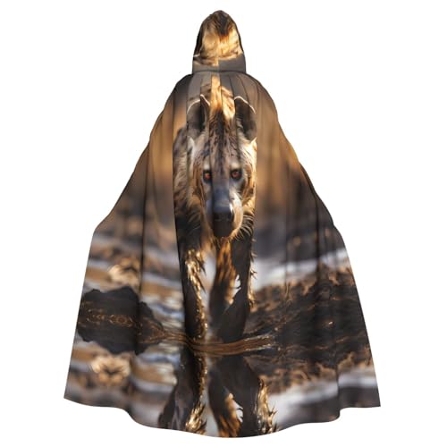 DngSer Lone Hyena Kapuzenumhang für Erwachsene - Ideal für Cosplay, Weihnachten, Bühnenkostüme, Maskerade, Halloween, Ostern Karneval DngSer Lone Hyena Kapuzenumhang für Erwachsene - Ideal für Cosplay, Weihnachten, Bühnenkostüme, Maskerade, Halloween, Ostern Karneval von DngSer
