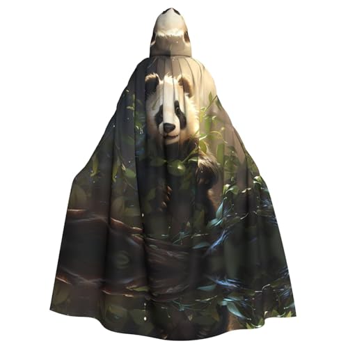 DngSer Niedlicher Panda-Pflanzen-Umhang mit Kapuze für Erwachsene, ideal für Cosplay, Weihnachten, Bühnenkostüme, Maskerade, Halloween, Osterkarneval DngSer Niedlicher Panda-Pflanzen-Umhang mit Kapuze für Erwachsene, ideal für Cosplay, Weihnachten, Bühnenkostüme, Maskerade, Halloween, Osterkarneval von DngSer