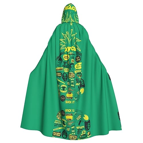 DngSer Psych Ananas Zitat Kapuzenumhang für Erwachsene - Ideal für Cosplay, Weihnachten, Bühnenkostüme, Maskerade, Halloween, Ostern Karneval DngSer Psych Ananas Zitat Kapuzenumhang für Erwachsene - Ideal für Cosplay, Weihnachten, Bühnenkostüme, Maskerade, Halloween, Ostern Karneval von DngSer