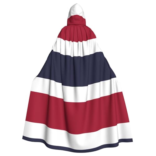 DngSer Umhang mit Kapuze für Erwachsene mit Thailand-Flagge, ideal für Cosplay, Weihnachten, Bühnenkostüme, Maskerade, Halloween, Ostern, Karneval von DngSer