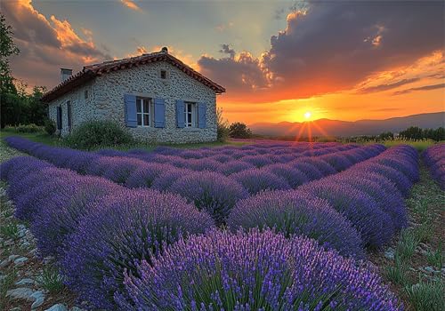 Anlage Puzzle 5000 Teile Erwachsene Klassische Puzzles Sonnenuntergang Jigsaw Anspruchsvoll Impossible Pädagogisches Spielzeug Kinder Holzpuzzlem Puzzlespiel Geeignet für alle Altersgruppen P-414 von Dnnufagg