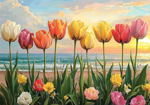 Blume Puzzle 500 Teile Erwachsene Klassische Puzzles Strand Jigsaw Anspruchsvoll Impossible Schwer Pädagogisches Spielzeug Kinder Holzpuzzlem Groß Puzzlespiel Geeignet für alle Altersgruppen P-806 Blume Puzzle 500 Teile Erwachsene Klassische Puzzles Strand Jigsaw Anspruchsvoll Impossible Schwer Pädagogisches Spielzeug Kinder Holzpuzzlem Groß Puzzlespiel Geeignet für alle Altersgruppen P-806 von Dnnufagg