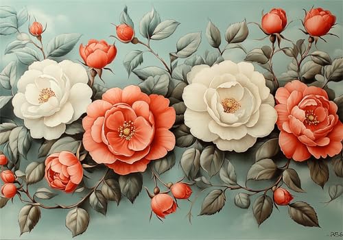 Blume Puzzle 5000 Teile Erwachsene Klassische Puzzles Pfingstrose Jigsaw Anspruchsvoll Impossible Schwer Pädagogisches Spielzeug Kinder Holzpuzzlem Puzzlespiel Geeignet für alle Altersgruppen P-814 Blume Puzzle 5000 Teile Erwachsene Klassische Puzzles Pfingstrose Jigsaw Anspruchsvoll Impossible Schwer Pädagogisches Spielzeug Kinder Holzpuzzlem Puzzlespiel Geeignet für alle Altersgruppen P-814 von Dnnufagg
