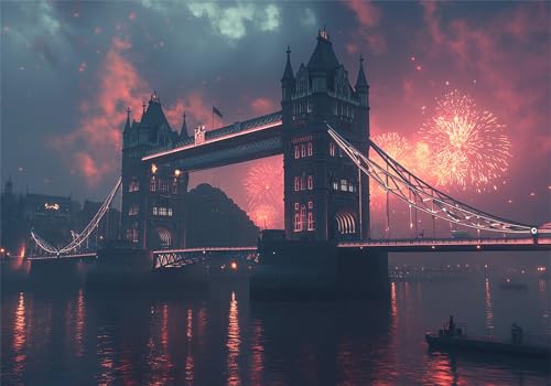 Feuerwerk Puzzle 3000 Teile Erwachsene Klassische Puzzles Stadt Jigsaw Anspruchsvoll Impossible Schwer Pädagogisches Spielzeug Kinder Holzpuzzlem Groß Puzzlespiel Geeignet für alle Altersgruppen P-600 von Dnnufagg