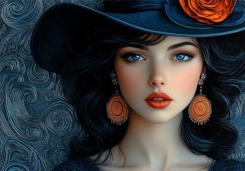 Frau Puzzle 300 Teile Erwachsene Klassische Puzzles Blume Jigsaw Anspruchsvoll Impossible Schwer Pädagogisches Spielzeug Kinder Holzpuzzlem Groß Puzzlespiel Geeignet für alle Altersgruppen P-180 von Dnnufagg
