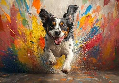Hund Puzzle 500 Teile Erwachsene Klassische Puzzles Farbe Jigsaw Anspruchsvoll Impossible Schwer Pädagogisches Spielzeug Kinder Holzpuzzlem Groß Puzzlespiel Geeignet für alle Altersgruppen P-625 Hund Puzzle 500 Teile Erwachsene Klassische Puzzles Farbe Jigsaw Anspruchsvoll Impossible Schwer Pädagogisches Spielzeug Kinder Holzpuzzlem Groß Puzzlespiel Geeignet für alle Altersgruppen P-625 von Dnnufagg