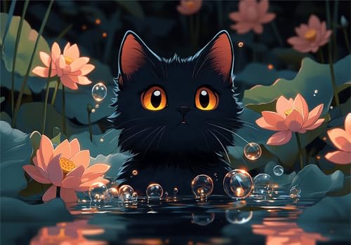 Katze Puzzle 500 Teile Erwachsene Klassische Puzzles Lotus Jigsaw Anspruchsvoll Impossible Schwer Pädagogisches Spielzeug Kinder Holzpuzzlem Groß Puzzlespiel Geeignet für alle Altersgruppen P-919 Katze Puzzle 500 Teile Erwachsene Klassische Puzzles Lotus Jigsaw Anspruchsvoll Impossible Schwer Pädagogisches Spielzeug Kinder Holzpuzzlem Groß Puzzlespiel Geeignet für alle Altersgruppen P-919 von Dnnufagg