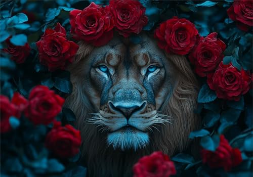 Löwe Puzzle 500 Teile Erwachsene Klassische Puzzles Rose Jigsaw Anspruchsvoll Impossible Schwer Pädagogisches Spielzeug Kinder Holzpuzzlem Groß Puzzlespiel Geeignet für alle Altersgruppen P-937 Löwe Puzzle 500 Teile Erwachsene Klassische Puzzles Rose Jigsaw Anspruchsvoll Impossible Schwer Pädagogisches Spielzeug Kinder Holzpuzzlem Groß Puzzlespiel Geeignet für alle Altersgruppen P-937 von Dnnufagg