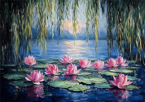 Lotus Puzzle 5000 Teile Erwachsene Klassische Puzzles Landschaft Jigsaw Anspruchsvoll Impossible Schwer Pädagogisches Spielzeug Kinder Holzpuzzlem Puzzlespiel Geeignet für alle Altersgruppen P-597 von Dnnufagg