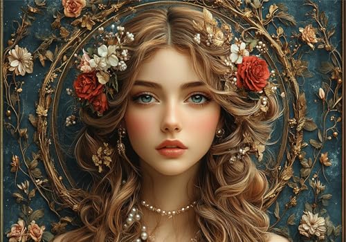 Mädchen Puzzle 300 Teile Erwachsene Klassische Puzzles Blume Jigsaw Anspruchsvoll Impossible Schwer Pädagogisches Spielzeug Kinder Holzpuzzlem Groß Puzzlespiel Geeignet für alle Altersgruppen P-918 von Dnnufagg