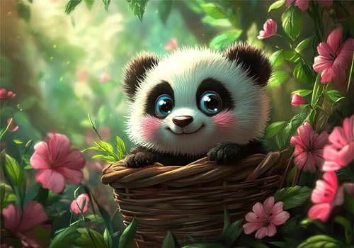 Panda Puzzle 300 Teile Erwachsene Klassische Puzzles Blume Jigsaw Anspruchsvoll Impossible Schwer Pädagogisches Spielzeug Kinder Holzpuzzlem Groß Puzzlespiel Geeignet für alle Altersgruppen P-615 Panda Puzzle 300 Teile Erwachsene Klassische Puzzles Blume Jigsaw Anspruchsvoll Impossible Schwer Pädagogisches Spielzeug Kinder Holzpuzzlem Groß Puzzlespiel Geeignet für alle Altersgruppen P-615 von Dnnufagg