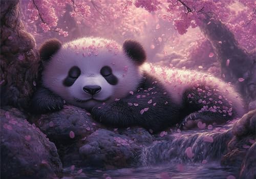 Panda Puzzle 300 Teile Erwachsene Klassische Puzzles Wald Jigsaw Anspruchsvoll Impossible Schwer Pädagogisches Spielzeug Kinder Holzpuzzlem Groß Puzzlespiel Geeignet für alle Altersgruppen P-350 von Dnnufagg