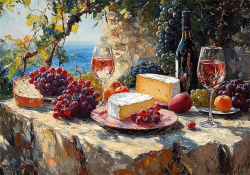 Puzzle 1000 Teile Erwachsene Brot 75x50cm,1000pcs Klassische Puzzles Traube Anspruchsvoll Jigsaw Spielzeug Puzzlespiel Lernspiel Impossible Holzpuzzle Geeignet für alle Altersgruppen Geschenk P-454 Puzzle 1000 Teile Erwachsene Brot 75x50cm,1000pcs Klassische Puzzles Traube Anspruchsvoll Jigsaw Spielzeug Puzzlespiel Lernspiel Impossible Holzpuzzle Geeignet für alle Altersgruppen Geschenk P-454 von Dnnufagg