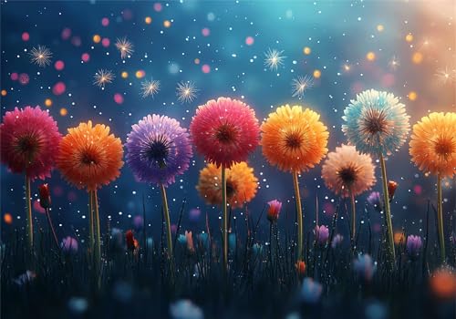 Puzzle 1000 Teile Erwachsene Farbe 75x50cm,1000pcs Klassische Puzzles Dandelion Anspruchsvoll Jigsaw Spielzeug Puzzlespiel Impossible Holzpuzzle Geeignet für Kinder ab 14 Jahren Geschenk P-715 von Dnnufagg