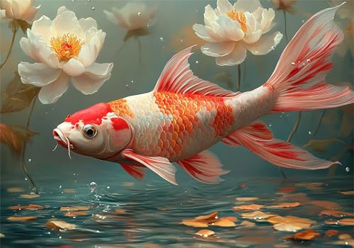 Puzzle 1000 Teile Erwachsene Fisch 75x50cm,1000pcs Klassische Puzzles Blume Anspruchsvoll Jigsaw Spielzeug Puzzlespiel Lernspiel Impossible Holzpuzzle Geeignet für alle Altersgruppen Geschenk P-936 Puzzle 1000 Teile Erwachsene Fisch 75x50cm,1000pcs Klassische Puzzles Blume Anspruchsvoll Jigsaw Spielzeug Puzzlespiel Lernspiel Impossible Holzpuzzle Geeignet für alle Altersgruppen Geschenk P-936 von Dnnufagg