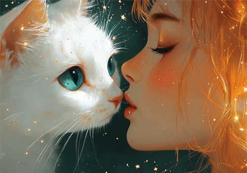 Puzzle 1000 Teile Erwachsene Frau 75x50cm,1000pcs Klassische Puzzles Katze Anspruchsvoll Jigsaw Spielzeug Puzzlespiel Lernspiel Impossible Holzpuzzle Geeignet für alle Altersgruppen Geschenk P-792 Puzzle 1000 Teile Erwachsene Frau 75x50cm,1000pcs Klassische Puzzles Katze Anspruchsvoll Jigsaw Spielzeug Puzzlespiel Lernspiel Impossible Holzpuzzle Geeignet für alle Altersgruppen Geschenk P-792 von Dnnufagg