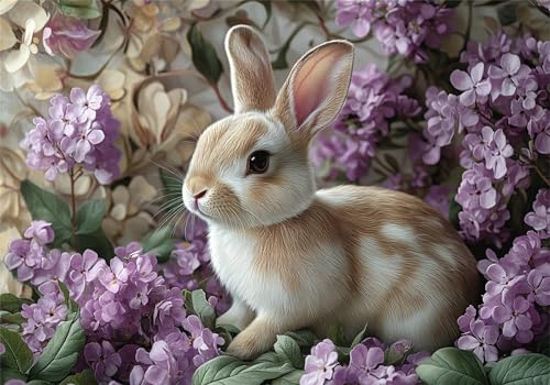 Puzzle 1000 Teile Erwachsene Kaninchen 75x50cm,1000pcs Klassische Puzzles Blume Anspruchsvoll Jigsaw Spielzeug Puzzlespiel Impossible Holzpuzzle Geeignet für Kinder ab 14 Jahren Geschenk P-827 Puzzle 1000 Teile Erwachsene Kaninchen 75x50cm,1000pcs Klassische Puzzles Blume Anspruchsvoll Jigsaw Spielzeug Puzzlespiel Impossible Holzpuzzle Geeignet für Kinder ab 14 Jahren Geschenk P-827 von Dnnufagg
