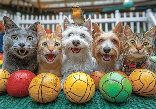 Puzzle 1000 Teile Erwachsene Katze 75x50cm,1000pcs Klassische Puzzles Fußball Anspruchsvoll Jigsaw Spielzeug Puzzlespiel Lernspiel Impossible Holzpuzzle Geeignet für alle Altersgruppen Geschenk P-730 Puzzle 1000 Teile Erwachsene Katze 75x50cm,1000pcs Klassische Puzzles Fußball Anspruchsvoll Jigsaw Spielzeug Puzzlespiel Lernspiel Impossible Holzpuzzle Geeignet für alle Altersgruppen Geschenk P-730 von Dnnufagg