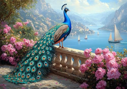 Puzzle 1000 Teile Erwachsene Pfau 75x50cm,1000pcs Klassische Puzzles Blume Anspruchsvoll Jigsaw Spielzeug Puzzlespiel Lernspiel Impossible Holzpuzzle Geeignet für alle Altersgruppen Geschenk P-195 Puzzle 1000 Teile Erwachsene Pfau 75x50cm,1000pcs Klassische Puzzles Blume Anspruchsvoll Jigsaw Spielzeug Puzzlespiel Lernspiel Impossible Holzpuzzle Geeignet für alle Altersgruppen Geschenk P-195 von Dnnufagg