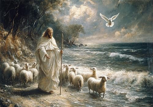 Puzzle 1000 Teile Erwachsene Schaf 75x50cm,1000pcs Klassische Puzzles Religion Anspruchsvoll Jigsaw Spielzeug Puzzlespiel Lernspiel Impossible Holzpuzzle Geeignet für alle Altersgruppen Geschenk P-835 Puzzle 1000 Teile Erwachsene Schaf 75x50cm,1000pcs Klassische Puzzles Religion Anspruchsvoll Jigsaw Spielzeug Puzzlespiel Lernspiel Impossible Holzpuzzle Geeignet für alle Altersgruppen Geschenk P-835 von Dnnufagg