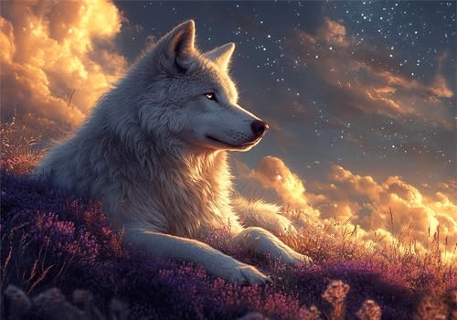 Puzzle 1000 Teile Erwachsene Wolf 75x50cm,1000pcs Klassische Puzzles Landschaft Anspruchsvoll Jigsaw Spielzeug Puzzlespiel Impossible Holzpuzzle Geeignet für Kinder ab 14 Jahren Geschenk P-525 Puzzle 1000 Teile Erwachsene Wolf 75x50cm,1000pcs Klassische Puzzles Landschaft Anspruchsvoll Jigsaw Spielzeug Puzzlespiel Impossible Holzpuzzle Geeignet für Kinder ab 14 Jahren Geschenk P-525 von Dnnufagg
