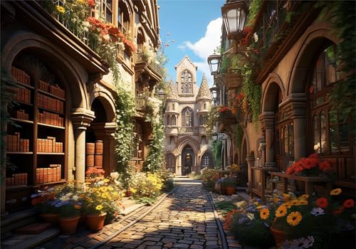 Puzzle 200 Teile Erwachsene Architektur 35x25cm,200pcs Klassische Puzzles Blume Anspruchsvoll Jigsaw Spielzeug Puzzlespiel Impossible Holzpuzzle Geeignet für Kinder ab 14 Jahren Geschenk P-461 von Dnnufagg