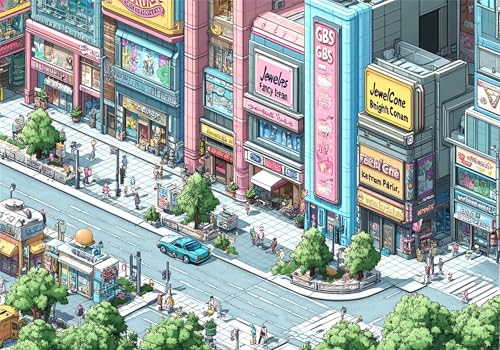Puzzle 200 Teile Erwachsene Architektur 35x25cm,200pcs Klassische Puzzles Stadt Anspruchsvoll Jigsaw Spielzeug Puzzlespiel Impossible Holzpuzzle Geeignet für Kinder ab 14 Jahren Geschenk P-714 von Dnnufagg