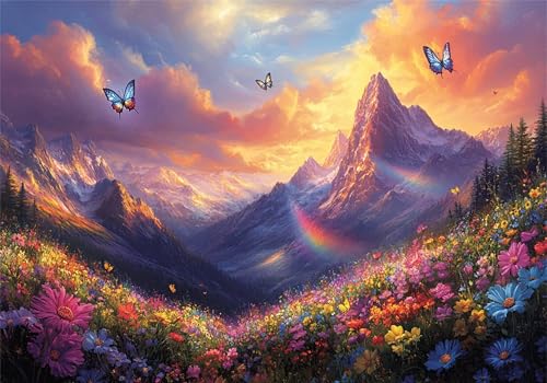 Puzzle 200 Teile Erwachsene Berg 35x25cm,200pcs Klassische Puzzles Blumen Anspruchsvoll Jigsaw Spielzeug Puzzlespiel Lernspiel Impossible Holzpuzzle Geeignet für alle Altersgruppen Geschenk P-964 Puzzle 200 Teile Erwachsene Berg 35x25cm,200pcs Klassische Puzzles Blumen Anspruchsvoll Jigsaw Spielzeug Puzzlespiel Lernspiel Impossible Holzpuzzle Geeignet für alle Altersgruppen Geschenk P-964 von Dnnufagg