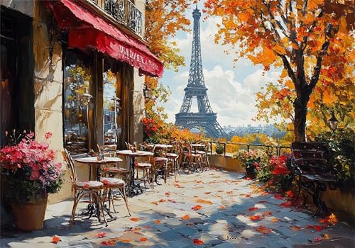 Puzzle 200 Teile Erwachsene Herbst 35x25cm,200pcs Klassische Puzzles Landschaft Anspruchsvoll Jigsaw Spielzeug Puzzlespiel Impossible Holzpuzzle Geeignet für Kinder ab 14 Jahren Geschenk P-305 von Dnnufagg