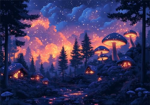 Puzzle 200 Teile Erwachsene Pilz 35x25cm,200pcs Klassische Puzzles Nachtansicht Anspruchsvoll Jigsaw Spielzeug Puzzlespiel Impossible Holzpuzzle Geeignet für Kinder ab 14 Jahren Geschenk P-838 Puzzle 200 Teile Erwachsene Pilz 35x25cm,200pcs Klassische Puzzles Nachtansicht Anspruchsvoll Jigsaw Spielzeug Puzzlespiel Impossible Holzpuzzle Geeignet für Kinder ab 14 Jahren Geschenk P-838 von Dnnufagg