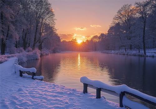 Puzzle 200 Teile Erwachsene Sonnenuntergang 35x25cm,200pcs Klassische Puzzles Landschaft Anspruchsvoll Jigsaw Spielzeug Puzzlespiel Impossible Holzpuzzle Geeignet für alle Altersgruppen Geschenk P-684 von Dnnufagg